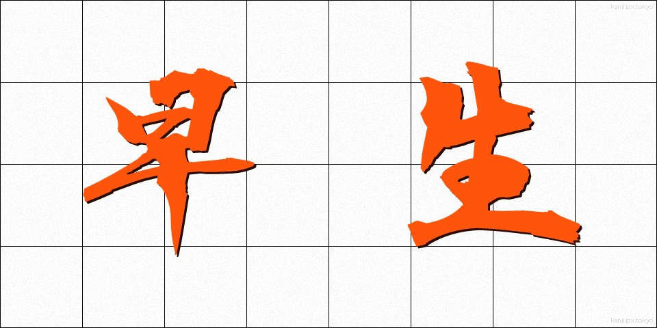 早生 (わせ)