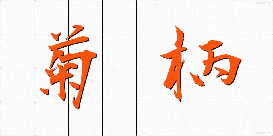 菊柄 (きくがら)