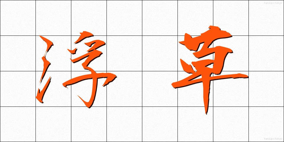 浮草 (うきくさ)