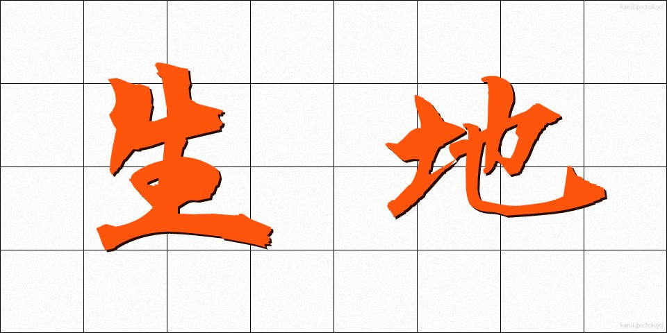 生地 (きじ)