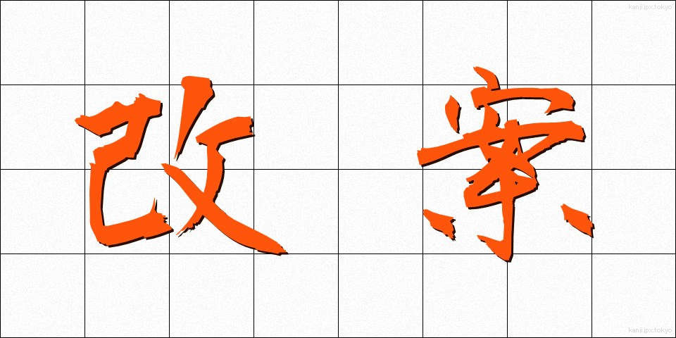 改案 (かいあん)