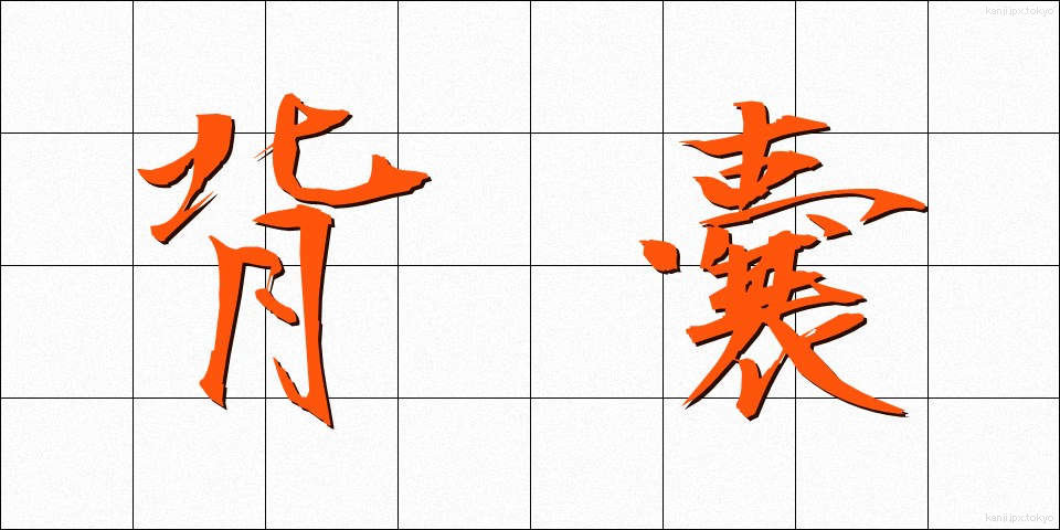 背嚢 (はいのう)