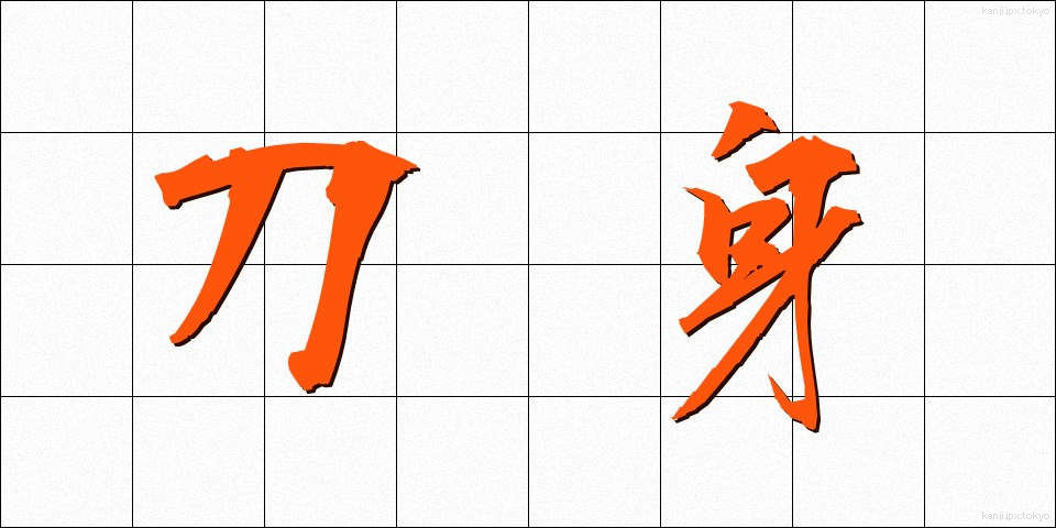 刀身 (とうしん)
