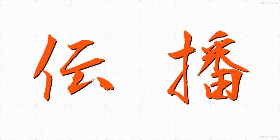伝播 (でんぱ)
