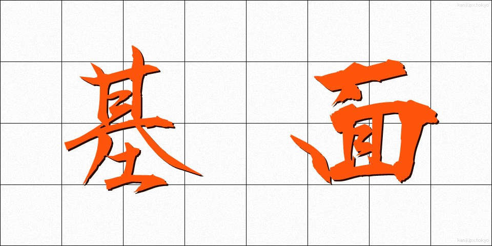 基面 (きめん)