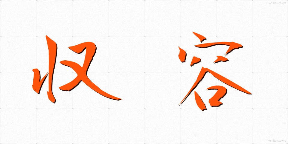 収容 (しゅうよう)