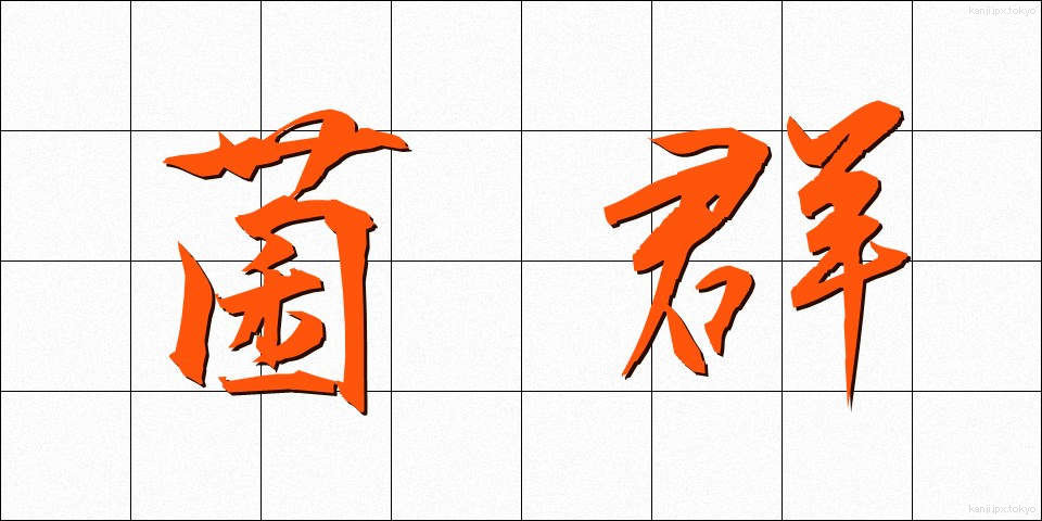 菌群 (きんぐん)