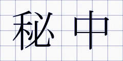 秘中