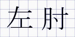 左肘