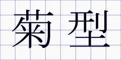 菊型
