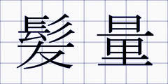 髪量