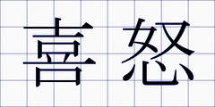 喜怒
