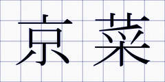 京菜