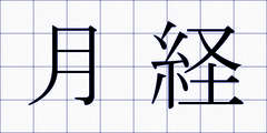 月経