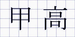 甲高