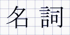 名詞