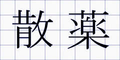 散薬