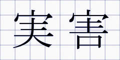 実害