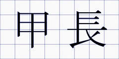 甲長