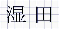 湿田