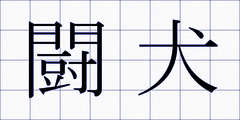 闘犬