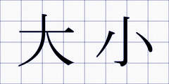 大小