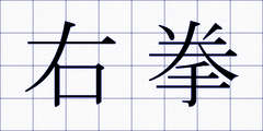 右拳