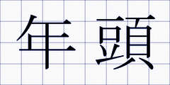 年頭