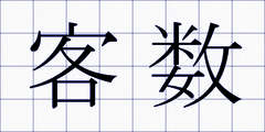 客数