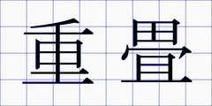重畳