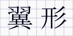 翼形