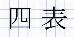 四表