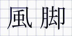 風脚
