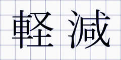 軽減
