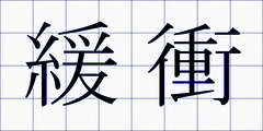 緩衝