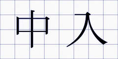 中入