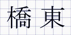 橋東