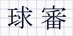 球審