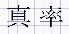真率