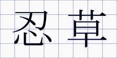 忍草