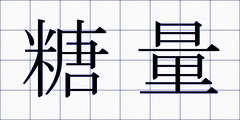 糖量