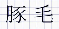 豚毛