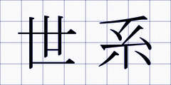 世系