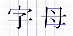 字母