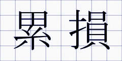 累損