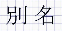 別名