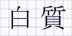 白質