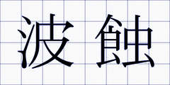 波蝕