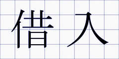 借入