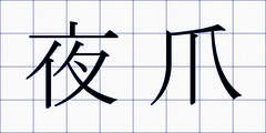 夜爪